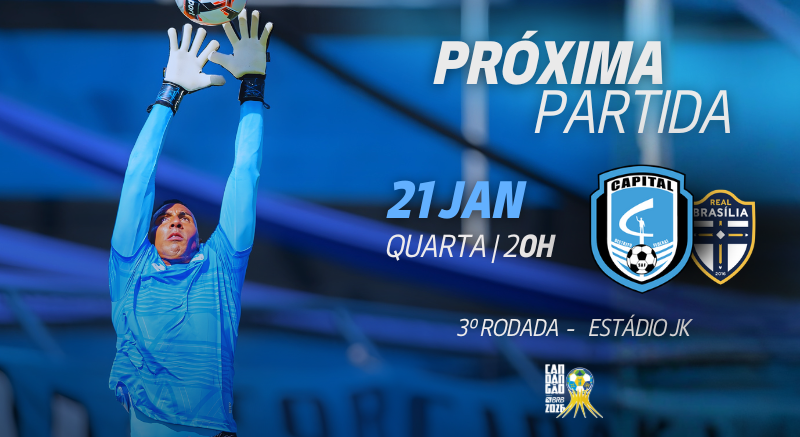 Compre seu ingresso e venha apoiar o Tricolor. Capital x Real Brasília