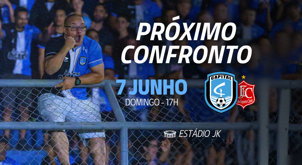 Próximo confronto na série D. Capital x Ceiândia