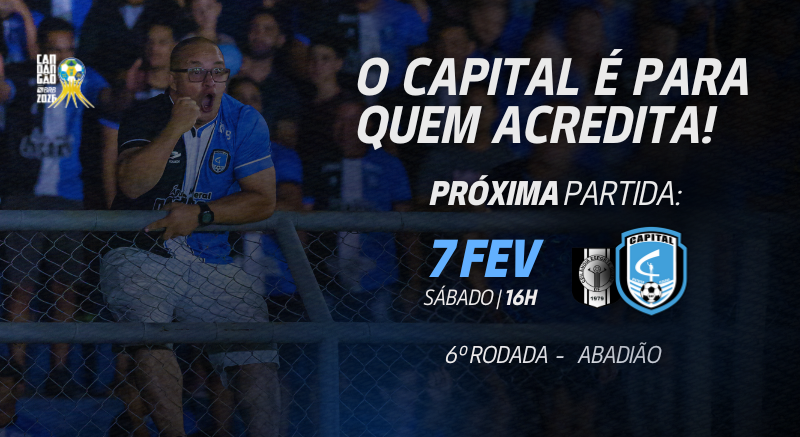 Compre seu ingresso e venha apoiar o Tricolor. Paranoa x Capital